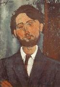Portrait of Leopold zborowski Amedeo Modigliani
